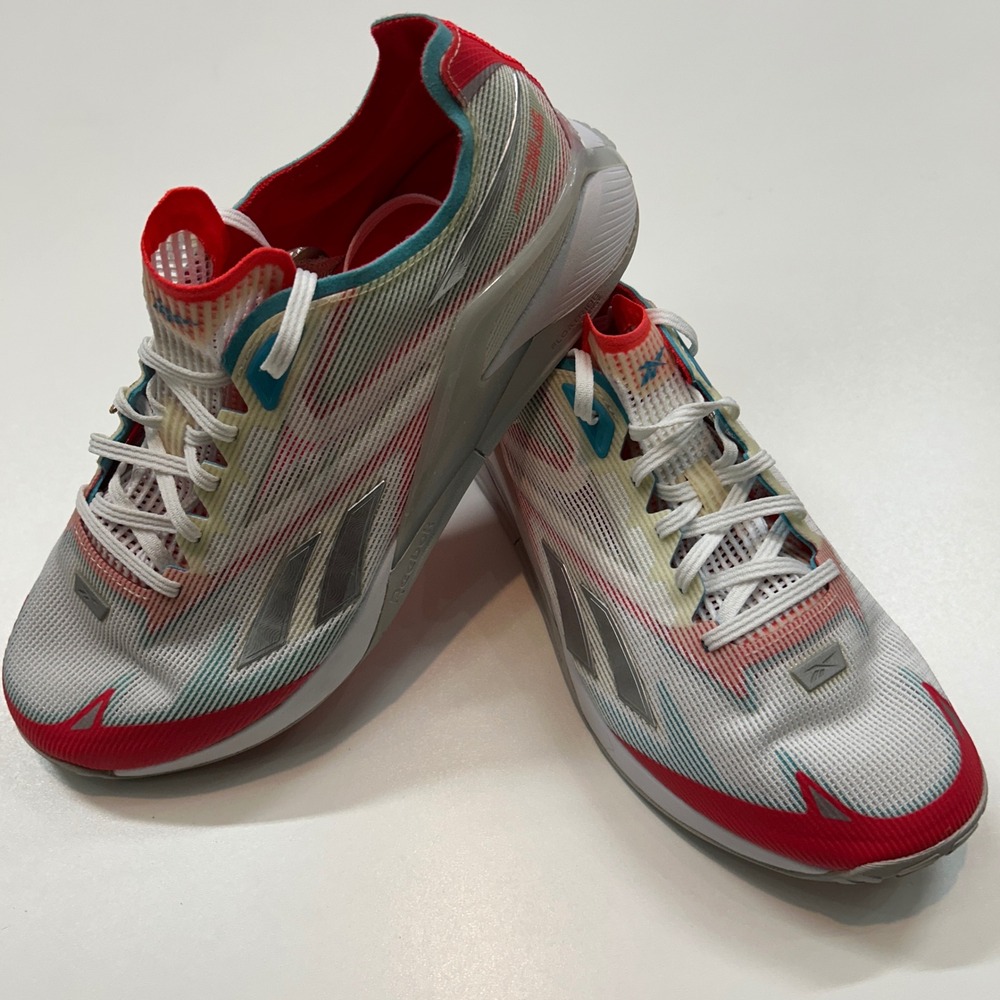 Reebok Nano X2 Froning Mens Training Shoes White Red Blue GY8906 Size 12